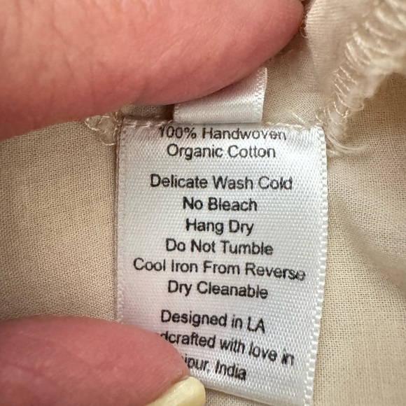 St. Roche Vintage Inspired Boho Embroidery Flowers Midi Dress Peasant Bohemian M - Picture 12 of 16